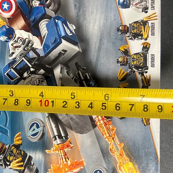 Lego Marvel Avengers Captain America Outriders Attack 76123 *SEALED* - Picture 3 of 5